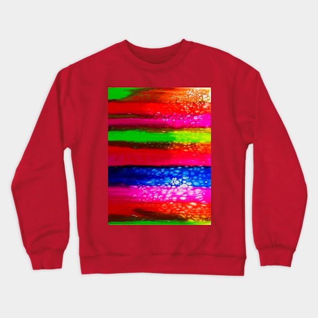 Color party Crewneck Sweatshirt by ElviraDraat